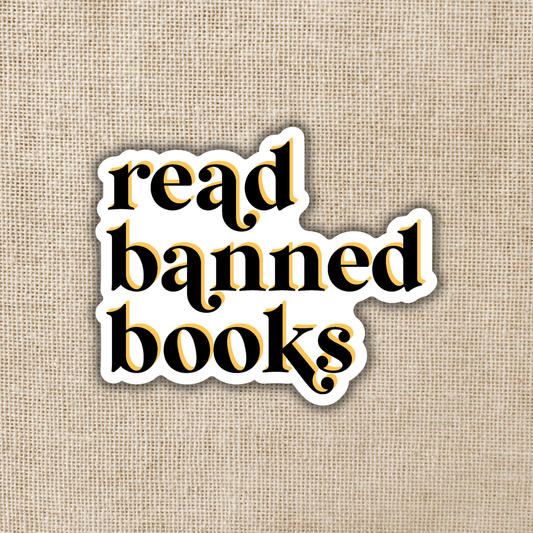 Kingdom of Threads - Read Banned Books Sticker