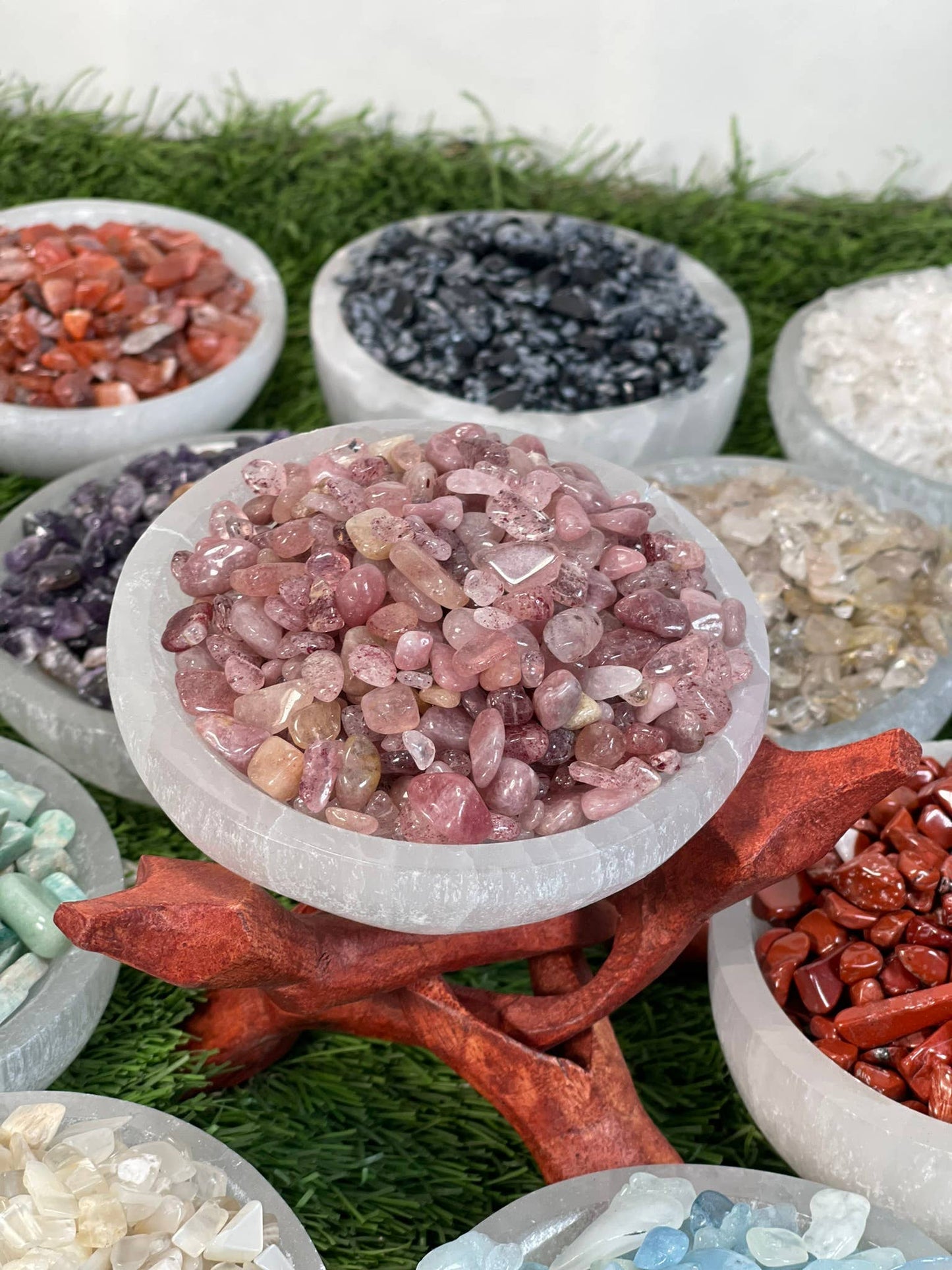 CaNatureLover - Natural Crystal Chip , Real Gemstone chips , Crystal Loose