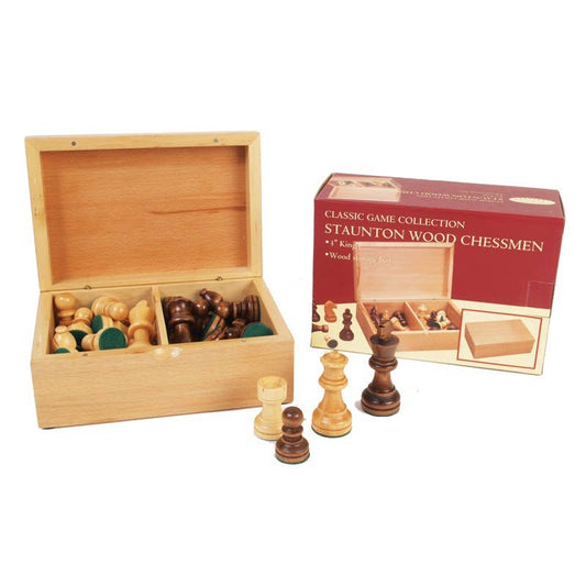 University Games - Staunton Wood Chessmen