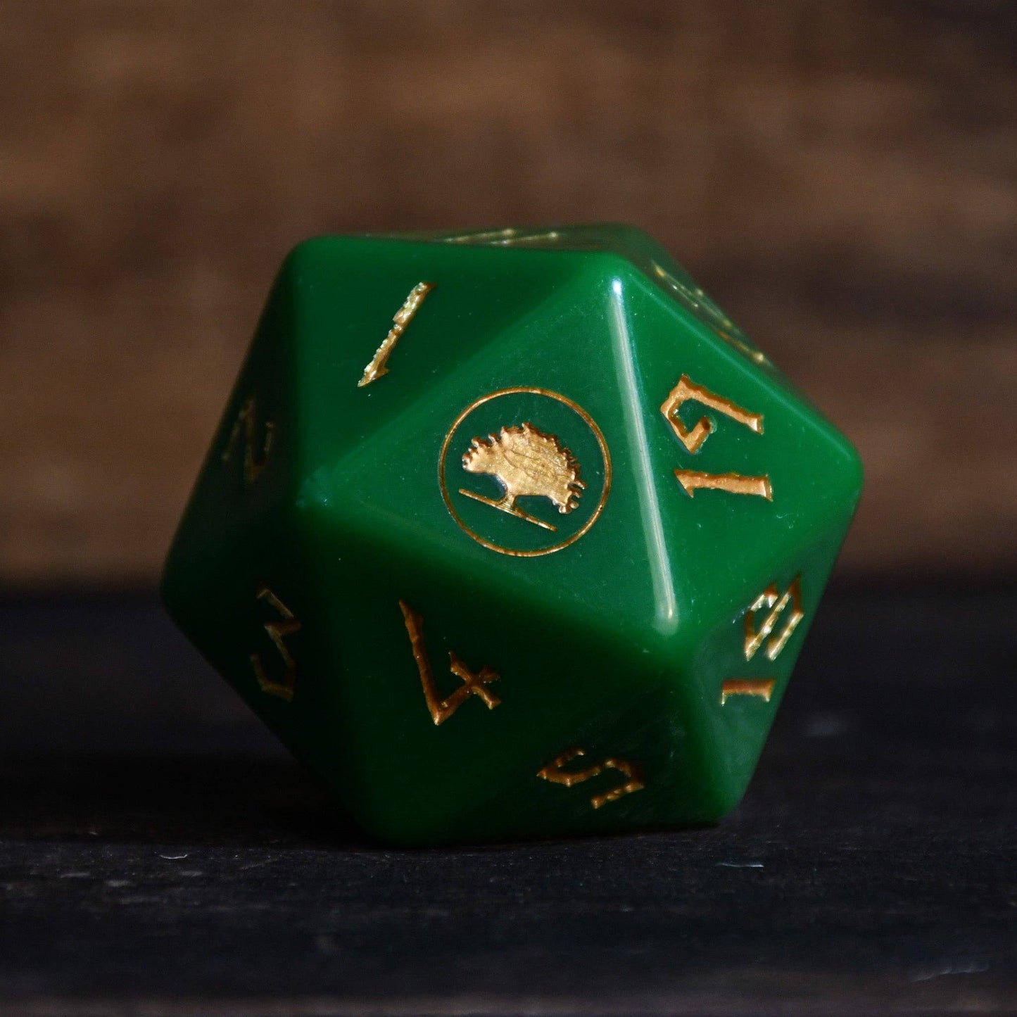 Misty Mountain Gaming - Forest Mana Spindown Acrylic D20