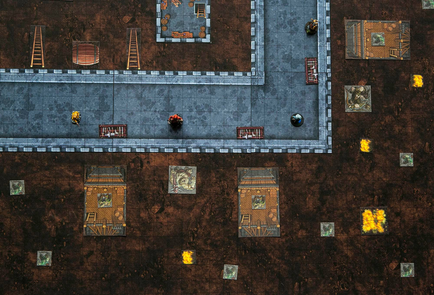 1985 Games - Dungeon Craft – Castles & Keeps Book 2D Terrain for DnD