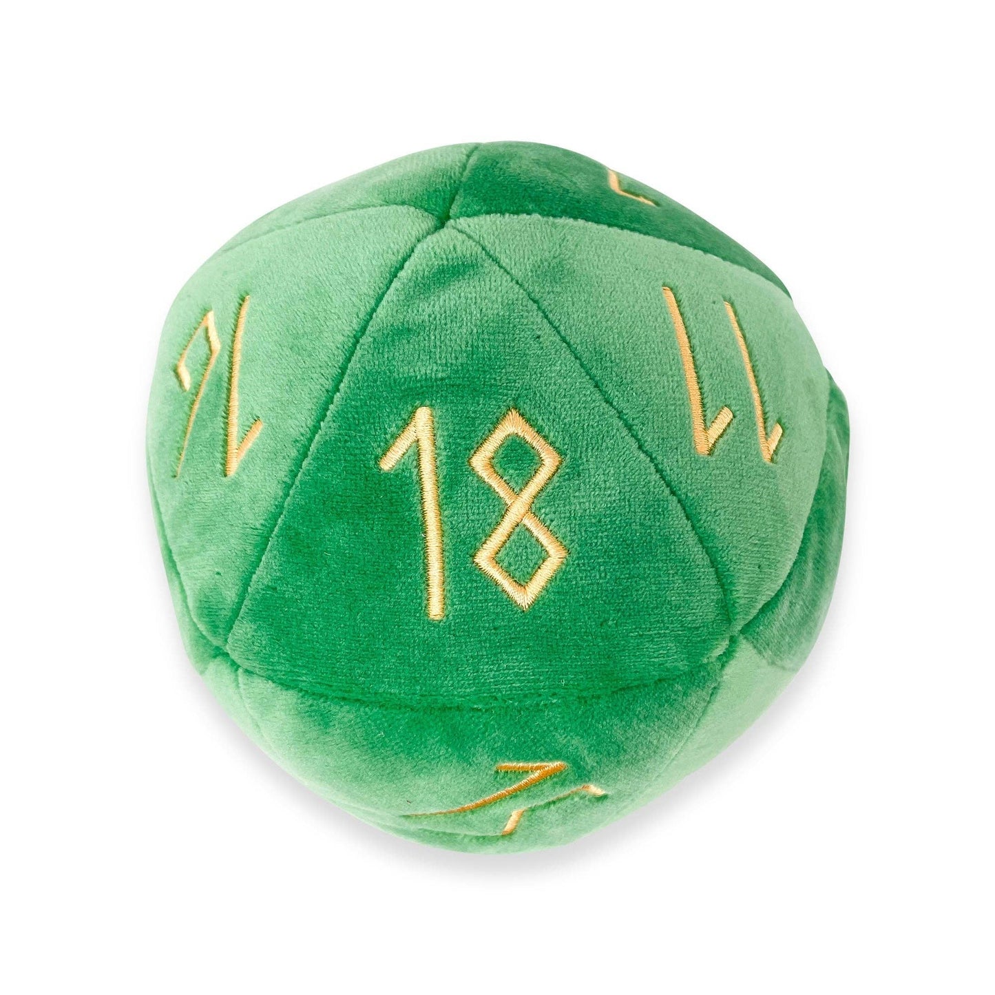 Norse Foundry - Goblin Horde - Green Plushie Boulder ® 170mm D20 Plush Soft Dice