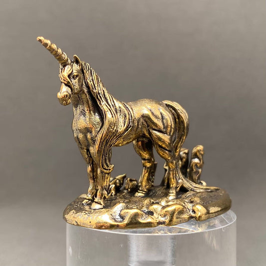 Mio Queena - Brass Unicorn Crafts Decoration Desktop Ornaments