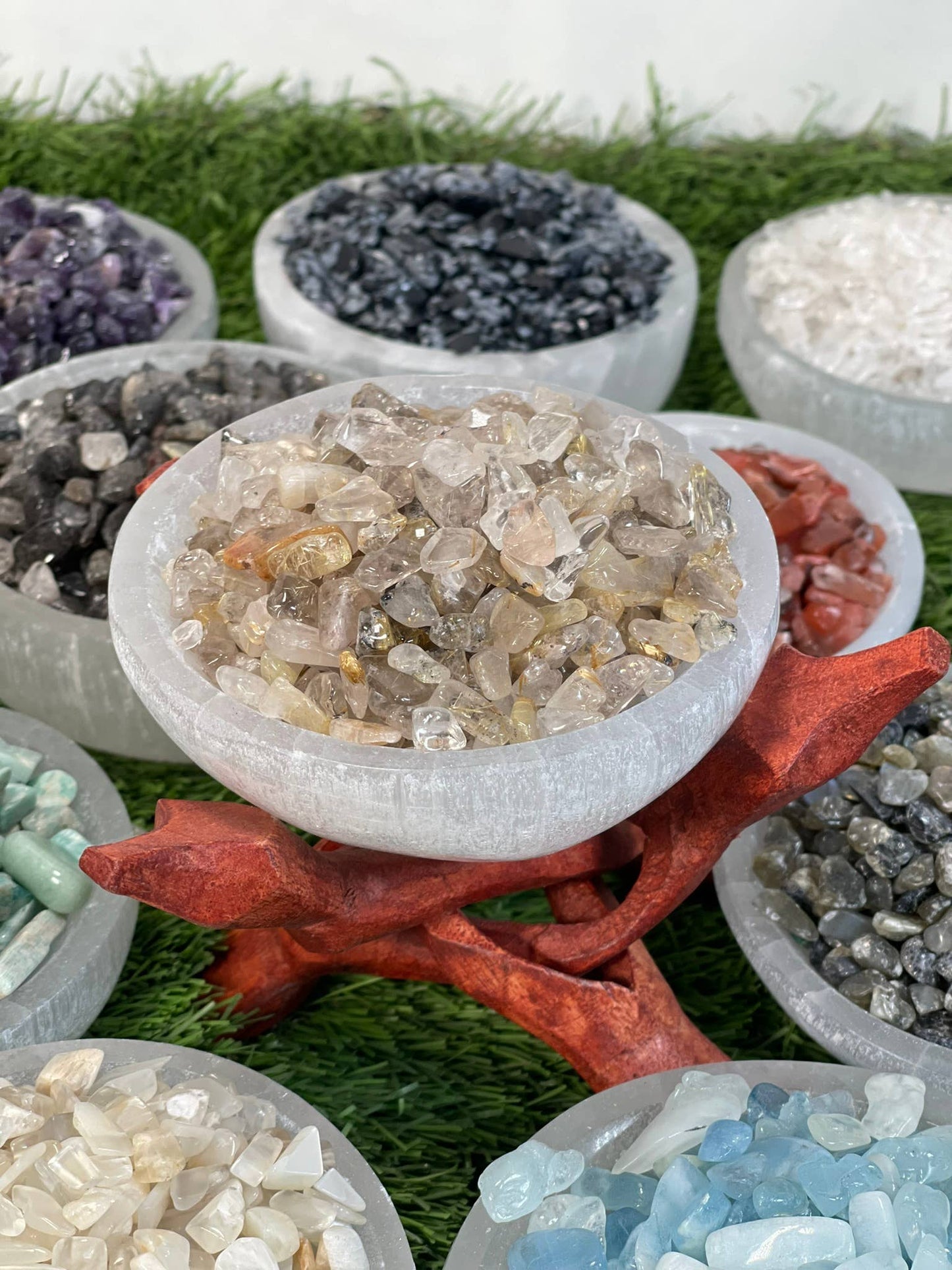 CaNatureLover - Natural Crystal Chip , Real Gemstone chips , Crystal Loose