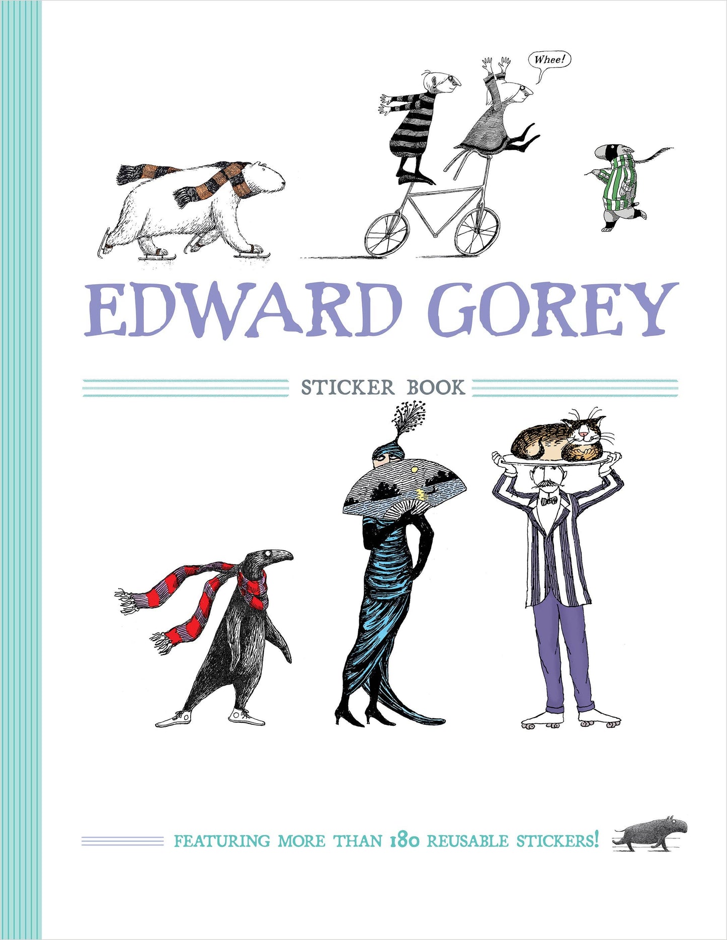 Pomegranate - Edward Gorey Sticker Book