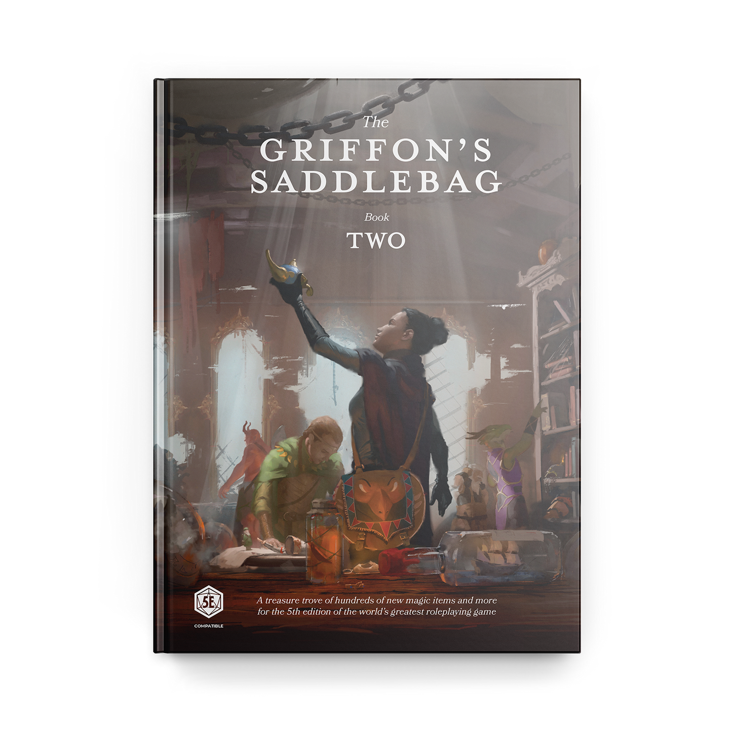 Hit Point Press - The Griffon's Saddlebag: Book Two - 5e D&D Magic Items (Hardcover)
