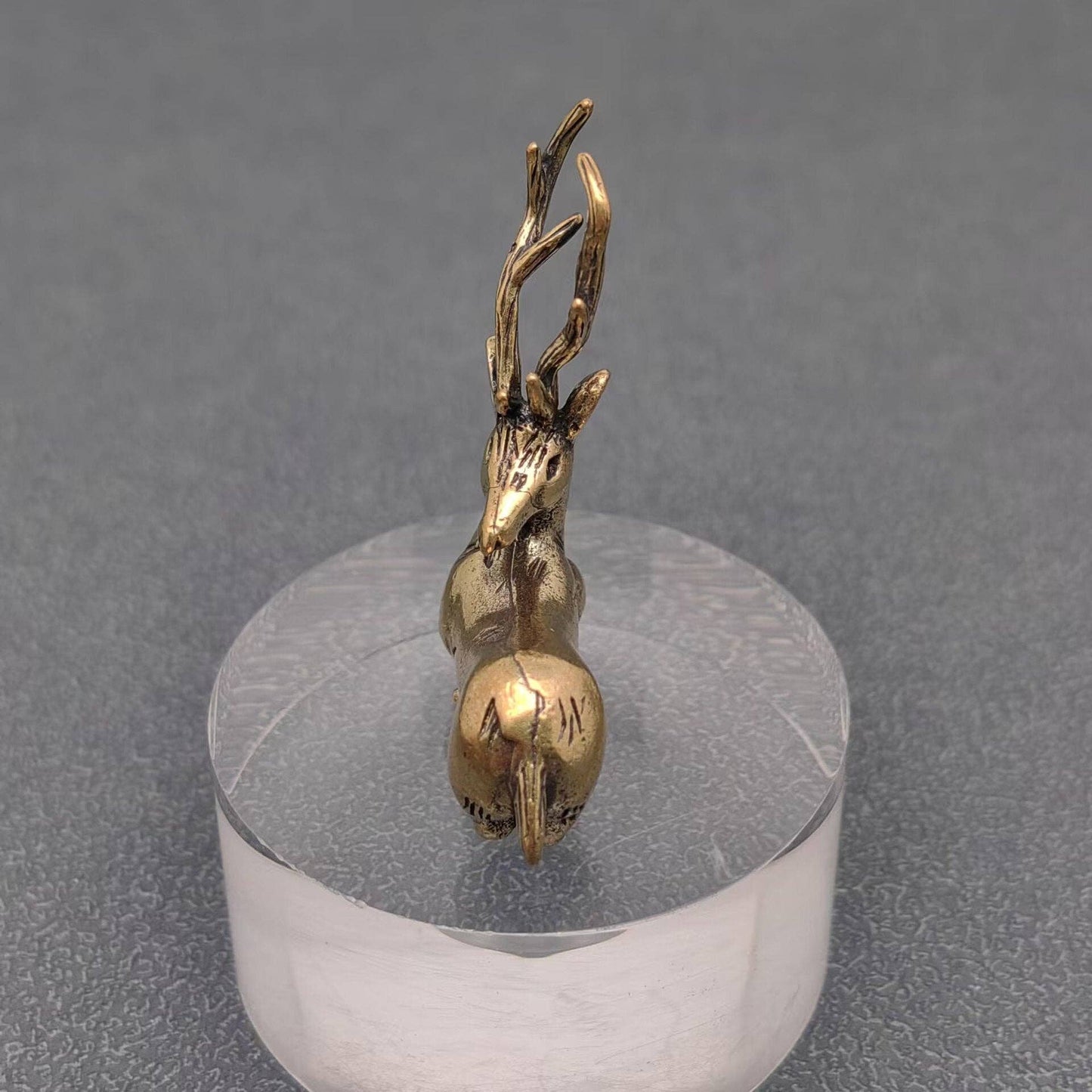 Mio Queena - Brass Elk Deer Desktop Ornaments Decoration