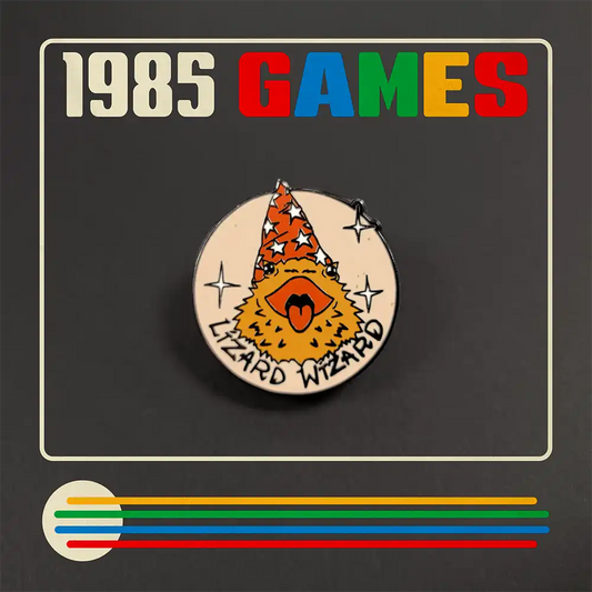 1985 Games - Pin: Lizard Wizard