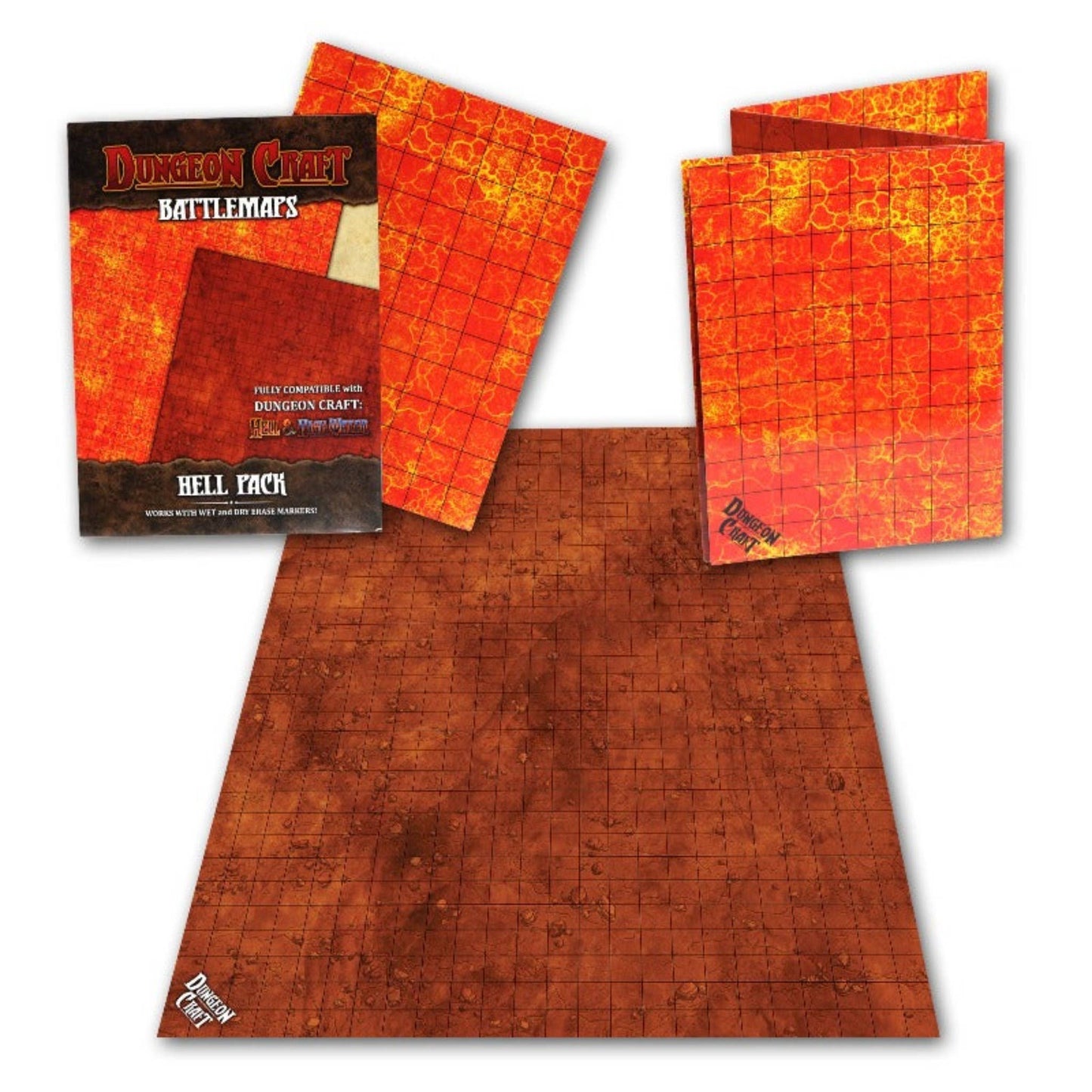 1985 Games - BattleMap: Hell RPG battle map for DnD