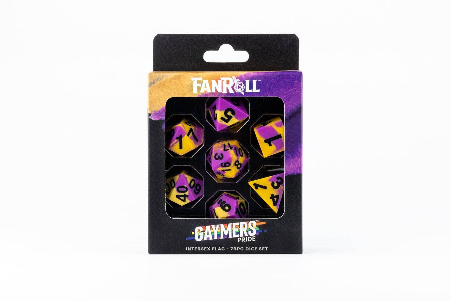 FanRoll by Metallic Dice Games - PRIDE Silicone Dice
