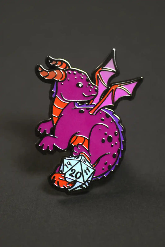1985: Pin Baby Dragon
