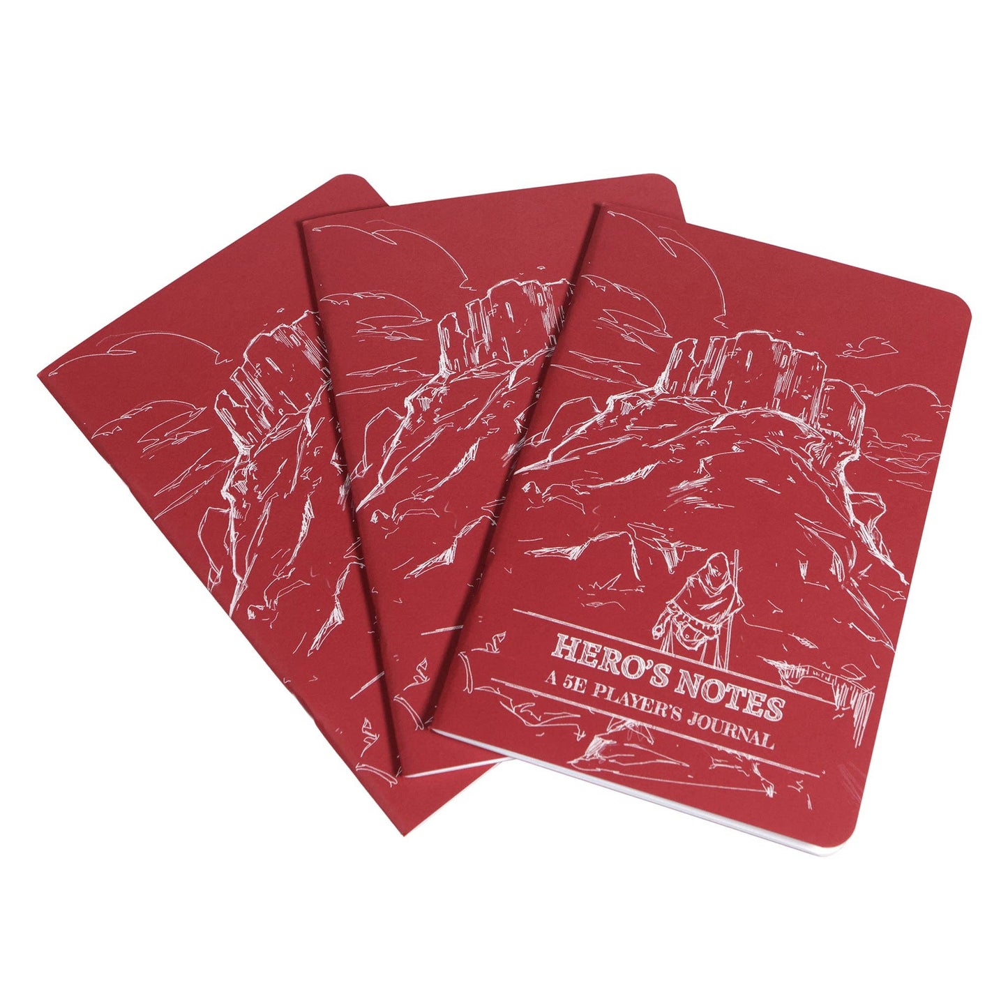 1985 Games - Hero Journal Set – Character Notebooks for D&D and RPG Players
