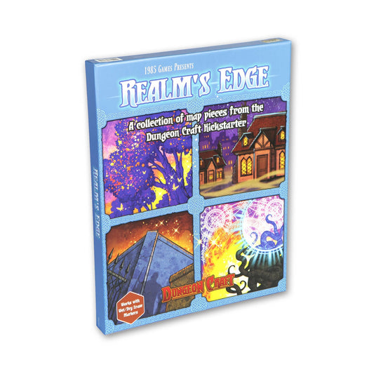1985 Games - Dungeon Craft – Realm's Edge Book 2D Terrain for DnD