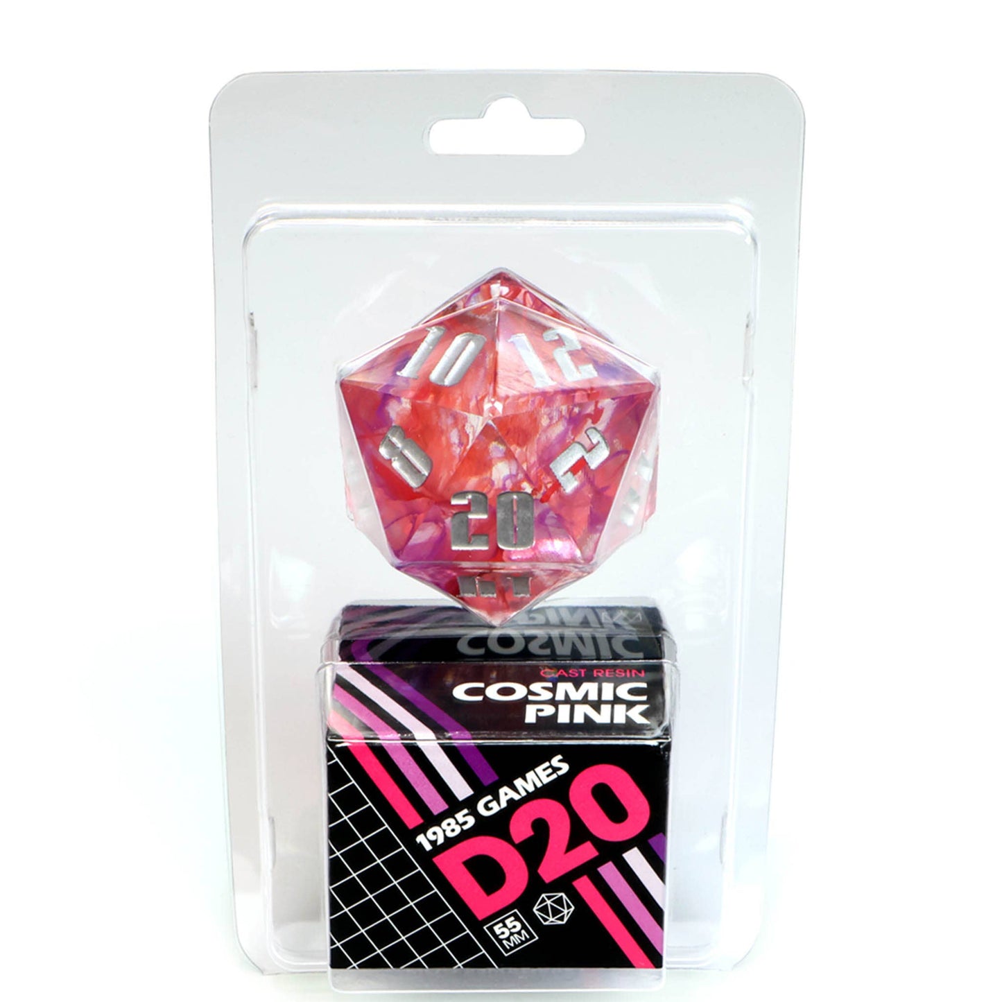 1985 Games - 55MM Cosmic Pink Sharp Edge Die