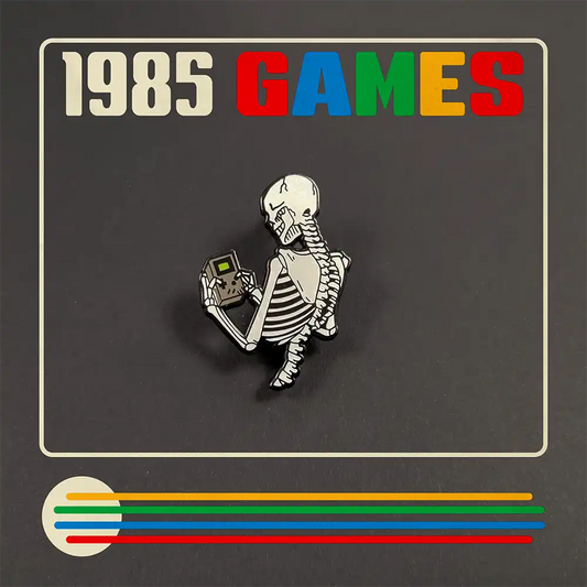 1985 Games - Pin: Skeleton Gameboy