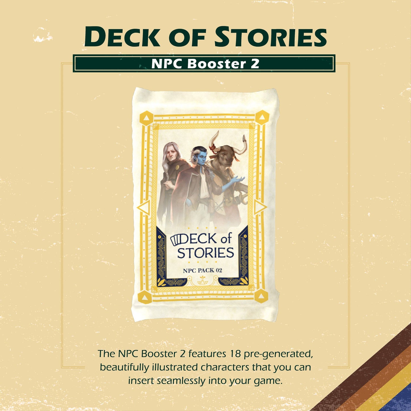 1985 Games - Deck of Stories - NPC Booster 2 Non Player Characters