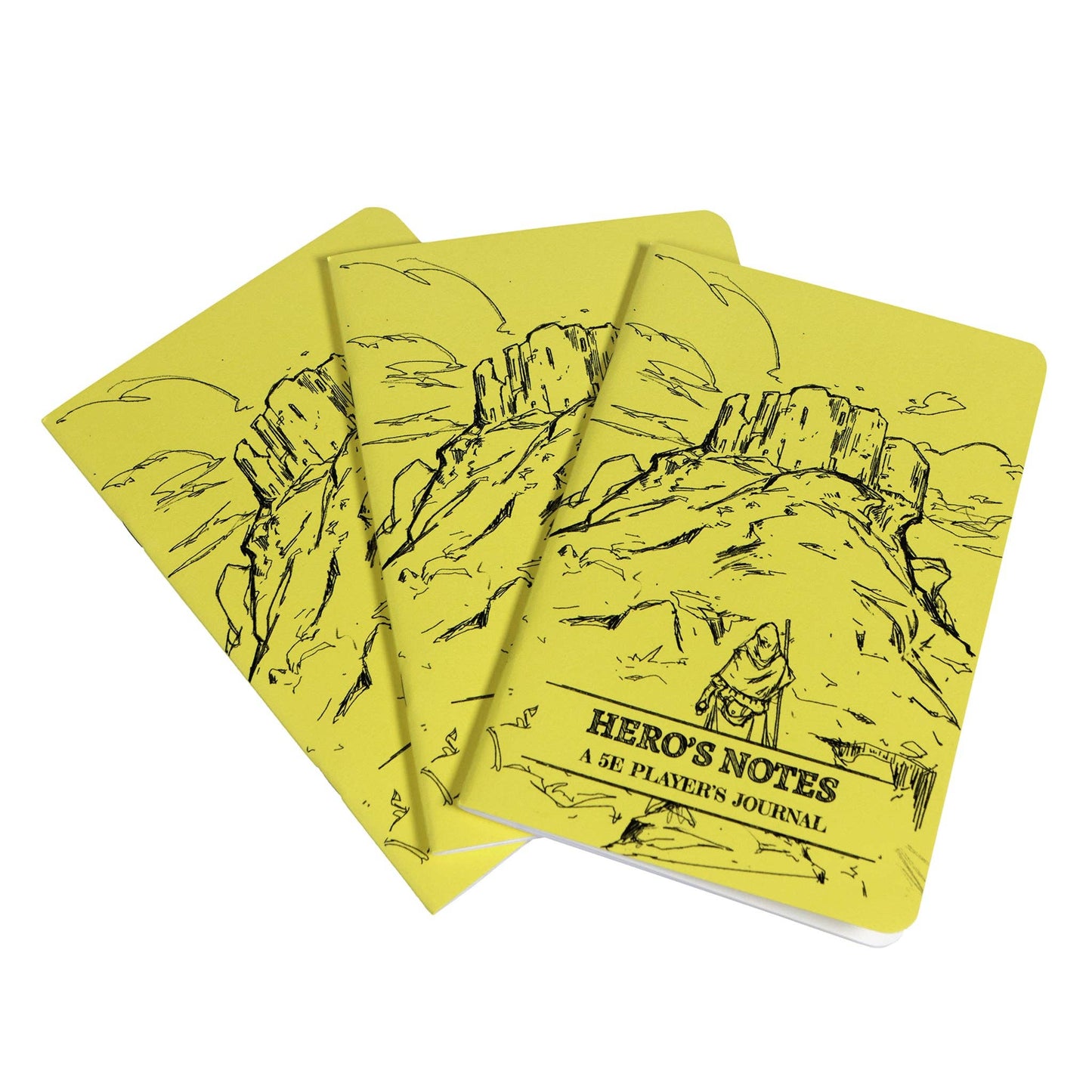 1985 Games - Hero Journal Set – Character Notebooks for D&D and RPG Players