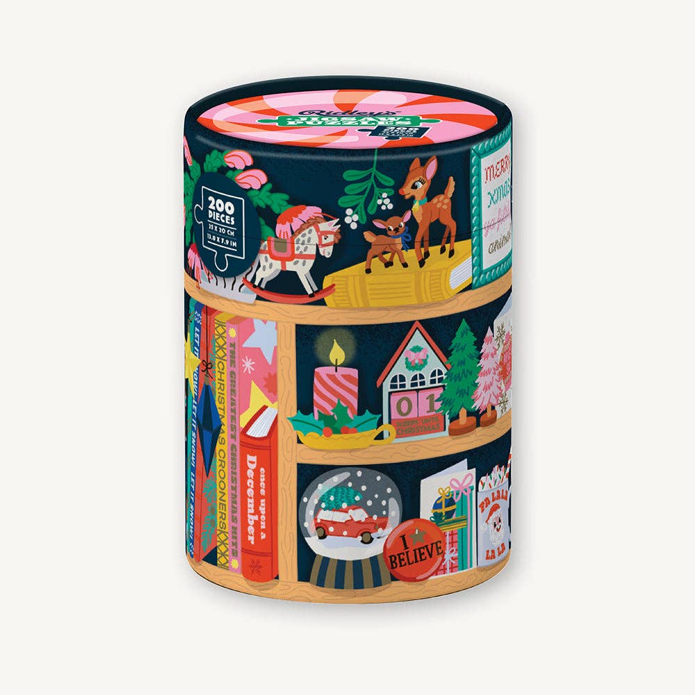 Chronicle Books - Festive Curiosities 200-Piece Jigsaw Puzzle