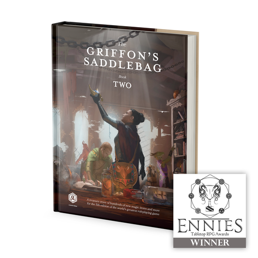 Hit Point Press - The Griffon's Saddlebag: Book Two - 5e D&D Magic Items (Hardcover)