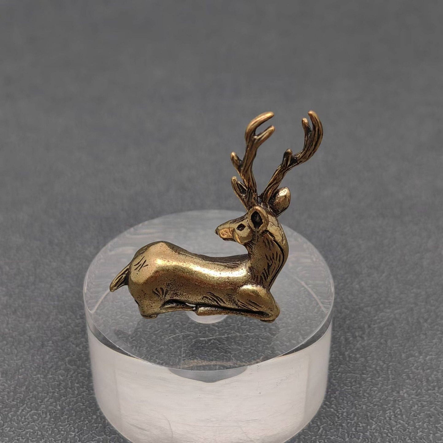 Mio Queena - Brass Elk Deer Desktop Ornaments Decoration