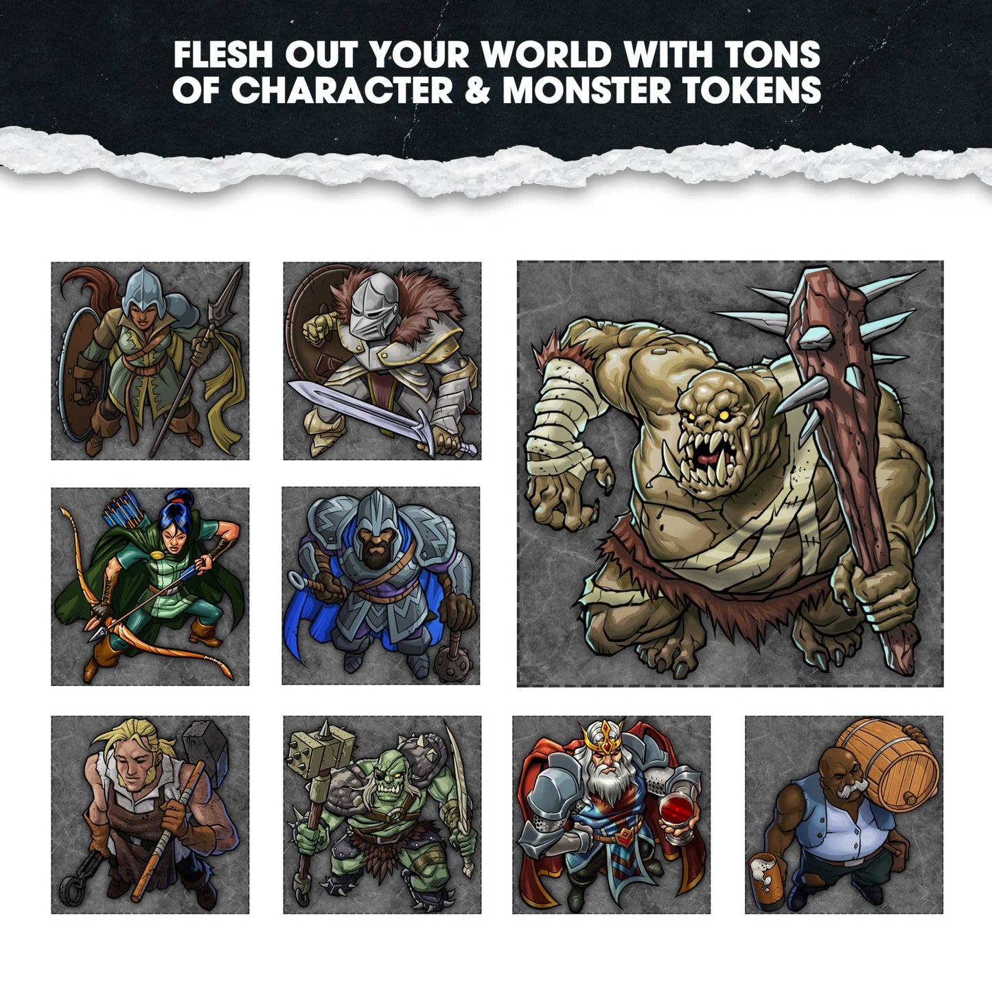 1985 Games - Dungeon Craft – Castles & Keeps Book 2D Terrain for DnD