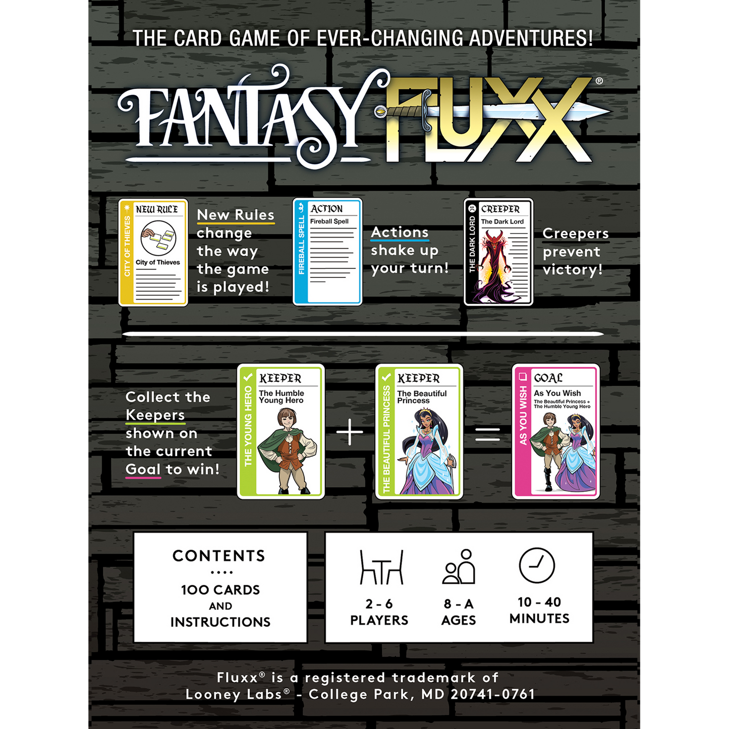 Looney Labs - Fantasy Fluxx