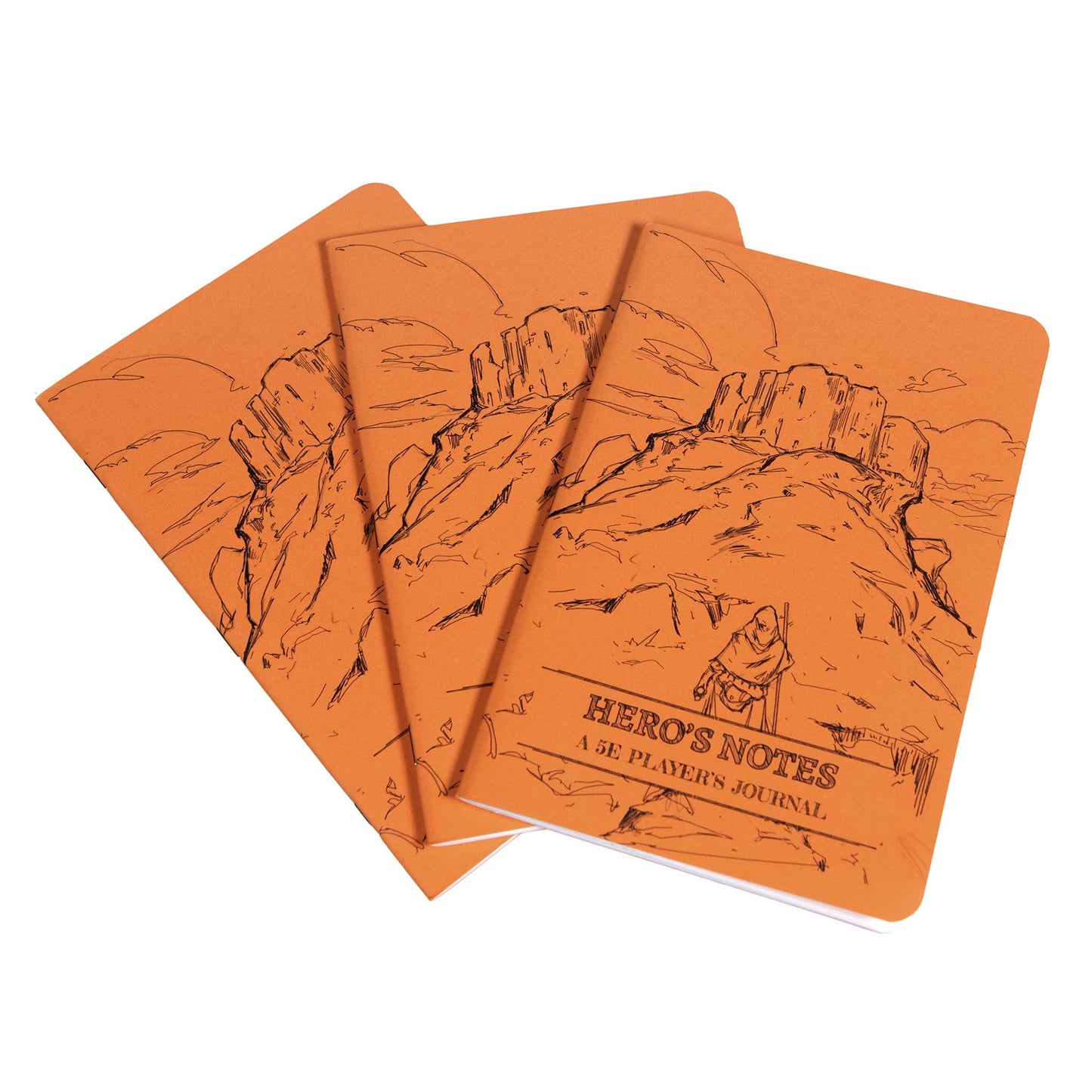 1985 Games - Hero Journal Set – Character Notebooks for D&D and RPG Players