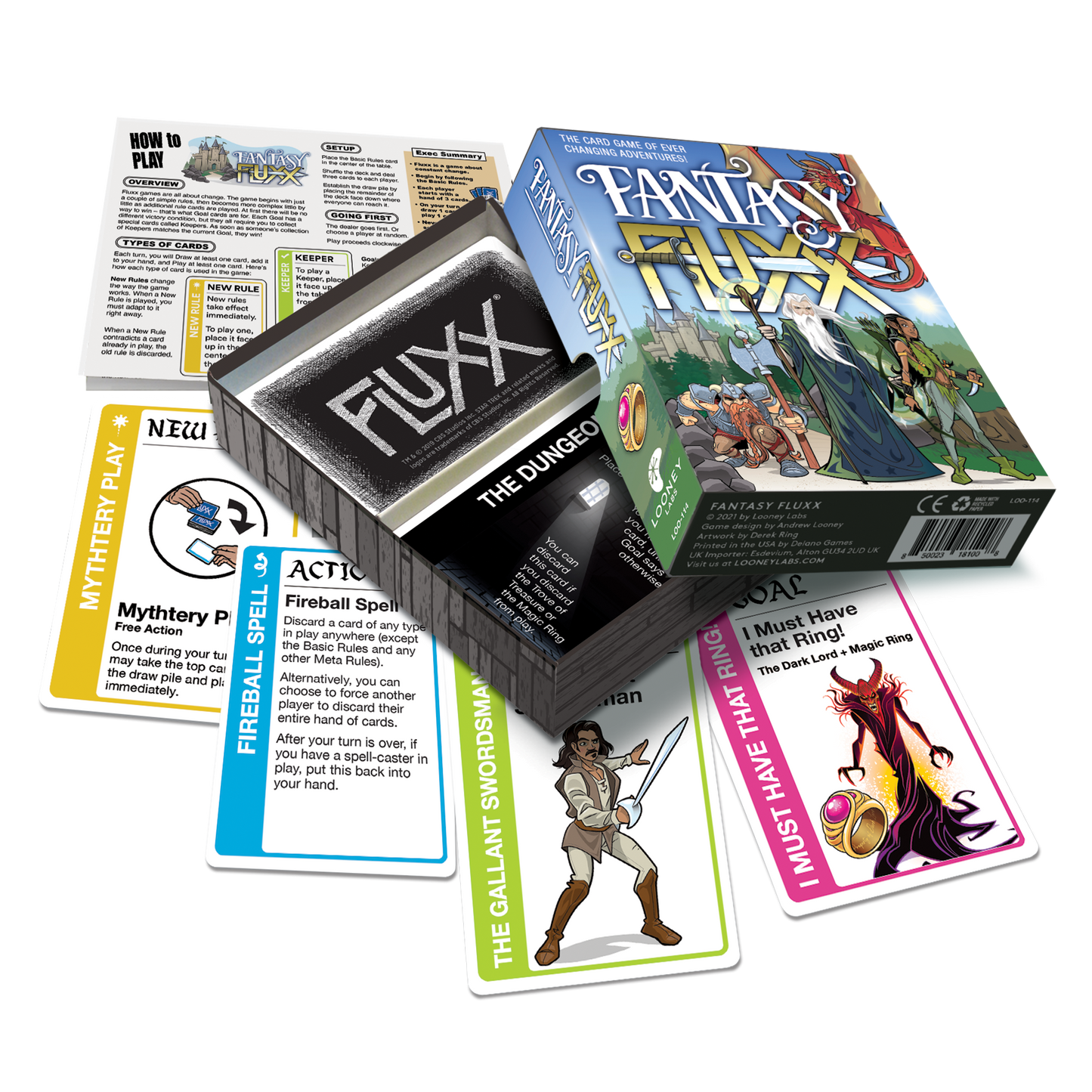 Looney Labs - Fantasy Fluxx