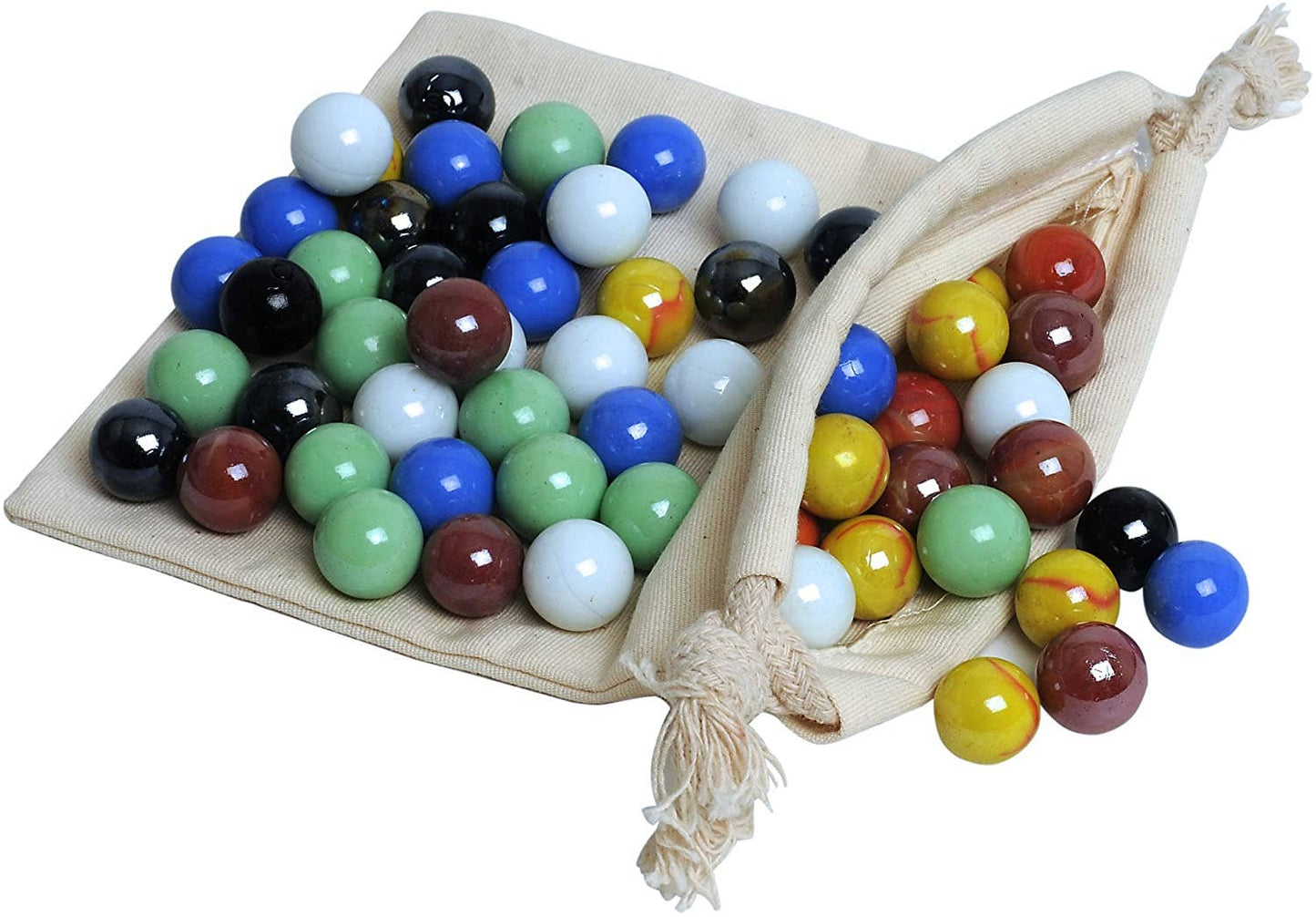 Wood Expressions - Wood Chinese Checkers Set with Glass Marbles - 11.5 Inch