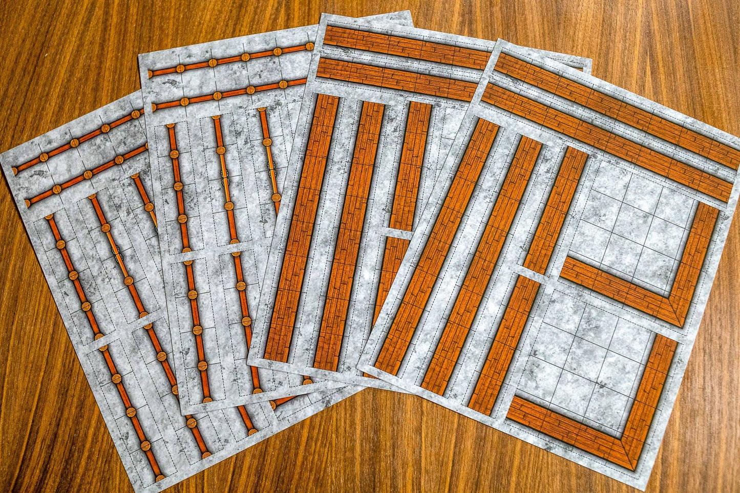 1985 Games - Dungeon Craft – Realm's Edge Book 2D Terrain for DnD