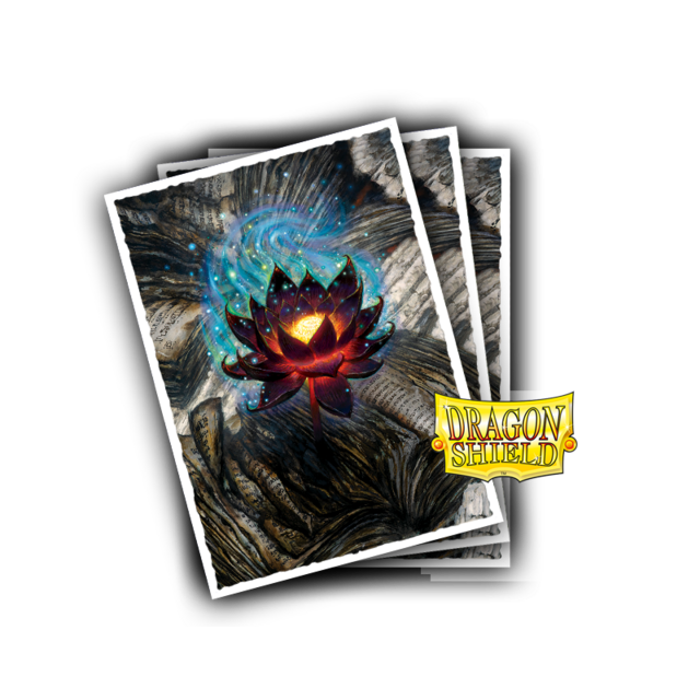 Hit Point Press - Dragon Shield Matte Sleeves - Scorched Lotus (Donato Giancola)