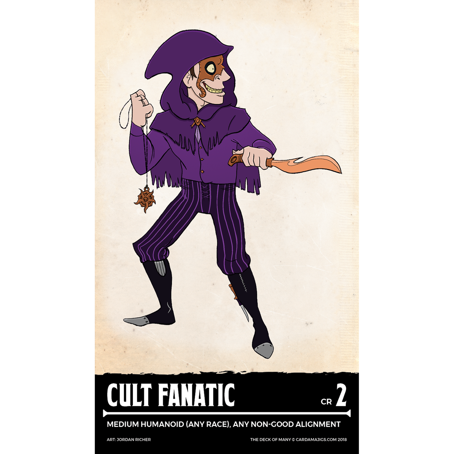 Hit Point Press - The Deck of Many NPCs - 5e D&D 2014 (Reference Cards)