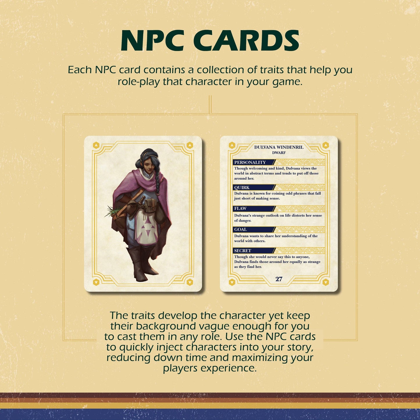 1985 Games - Deck of Stories - NPC Booster 2 Non Player Characters