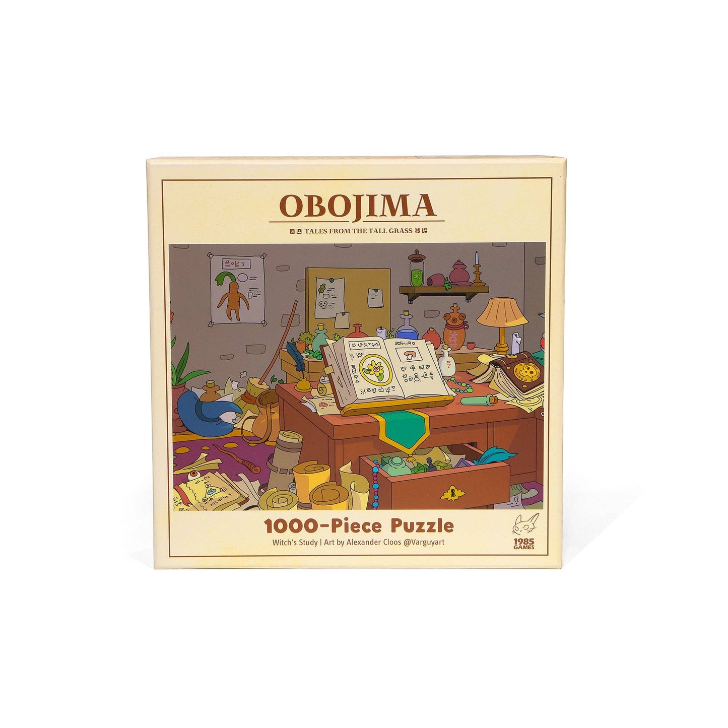 1985 Games - Obojima Witch's Study 1000-Piece Puzzle