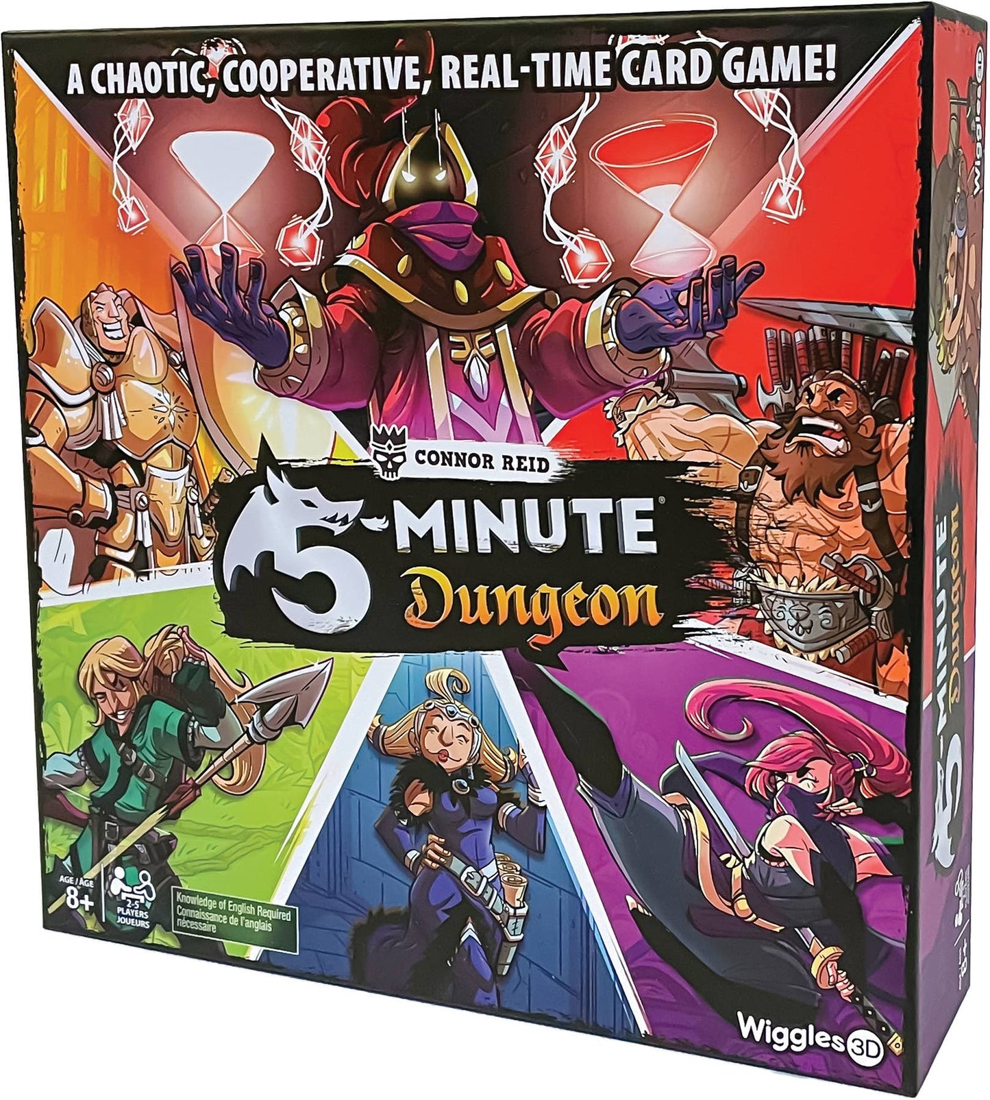 Outset Games and Cobble Hill Puzzles - 5 Minute Dungeon Game – Fast, Fun, and Full of Chaos!