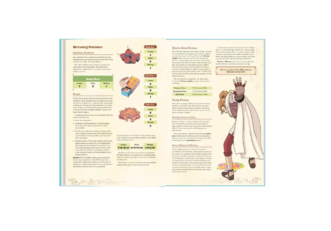 1985 Games - Obojima DnD 5E Studio Ghibli Inspired Hardcover Book