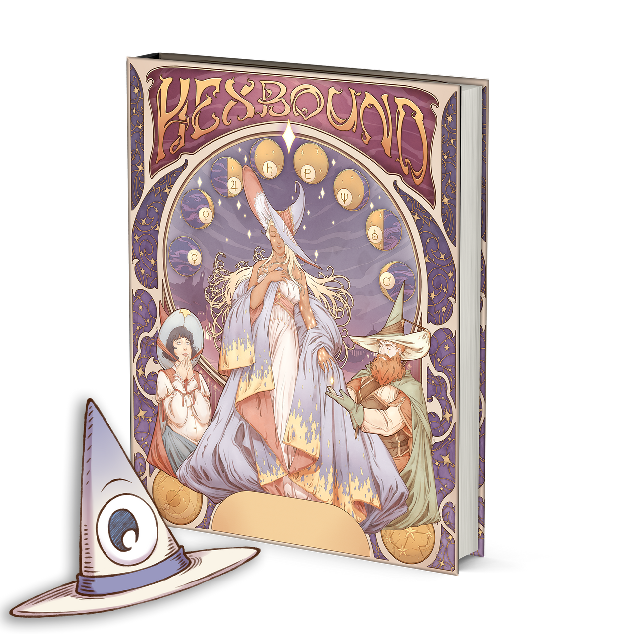 Hit Point Press - Hexbound: A Witchy Supplement - 5e D&D (Deluxe Hardcover)