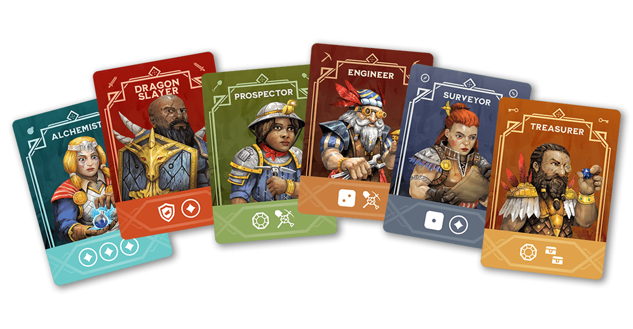 Atlas Games - Dice Miner - A Dice-Drafting Game