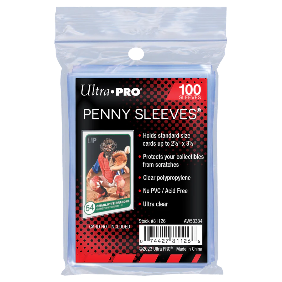 UltraPro PENNY SLEEVES® Soft Trading Card Protectors