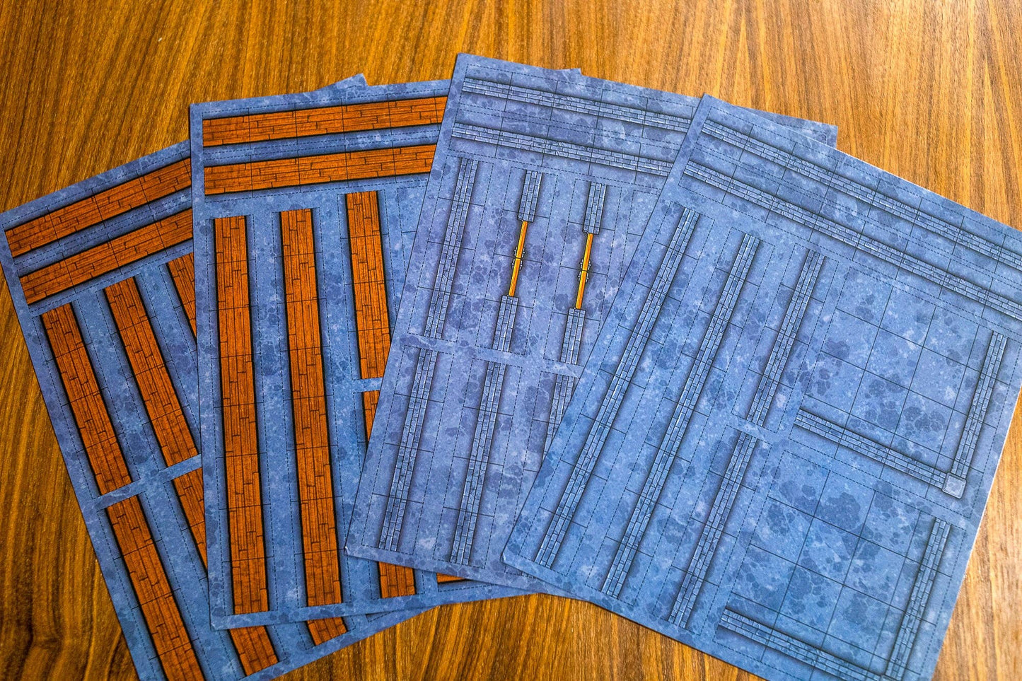 1985 Games - Dungeon Craft – Realm's Edge Book 2D Terrain for DnD