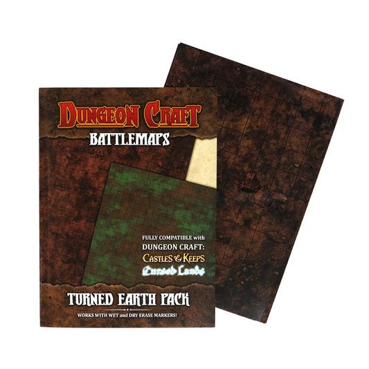 1985 Games - BattleMap: Turned Earth RPG battle map