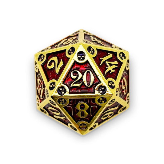 25mm D20 - Blood Oath - Dungeon Delve Runestones™ - Norse Foundry