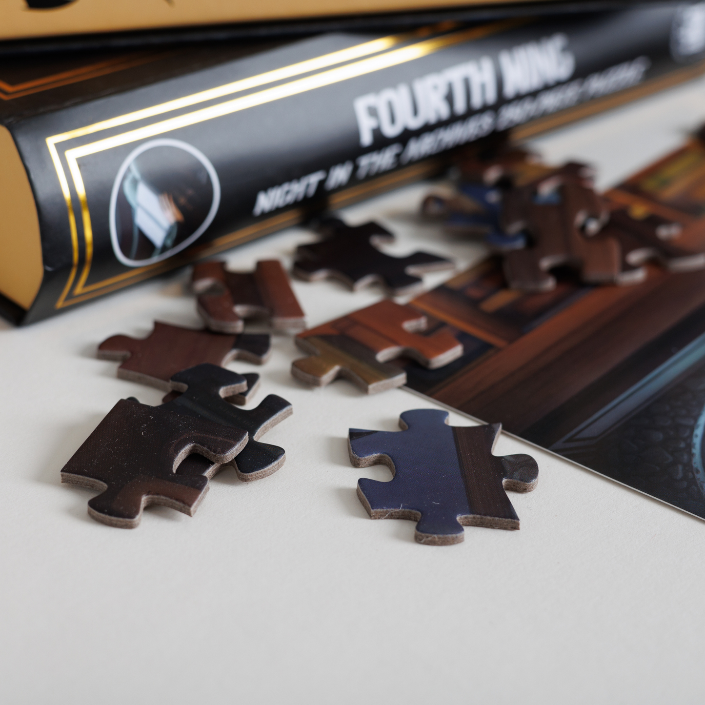Kingdom of Threads - Night in the Archives Keepsake Puzzle | Fourth Wing