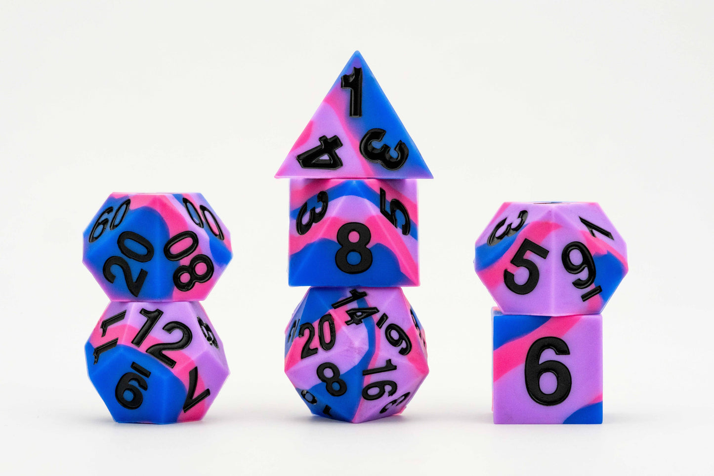 FanRoll by Metallic Dice Games - PRIDE Silicone Dice