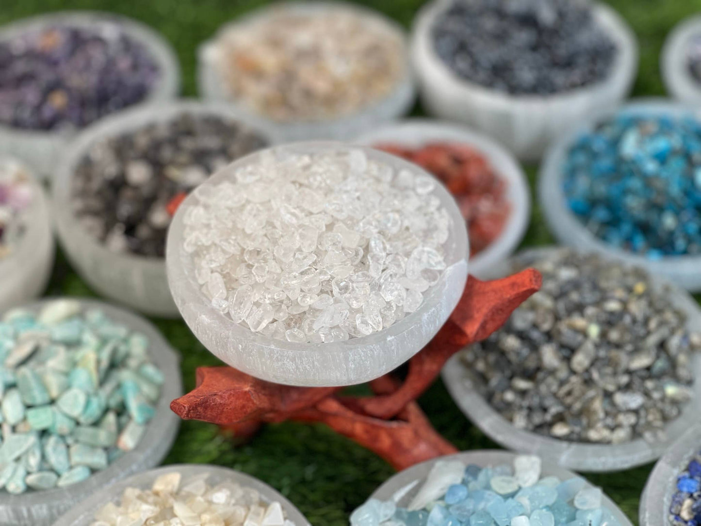 CaNatureLover - Natural Crystal Chip , Real Gemstone chips , Crystal Loose