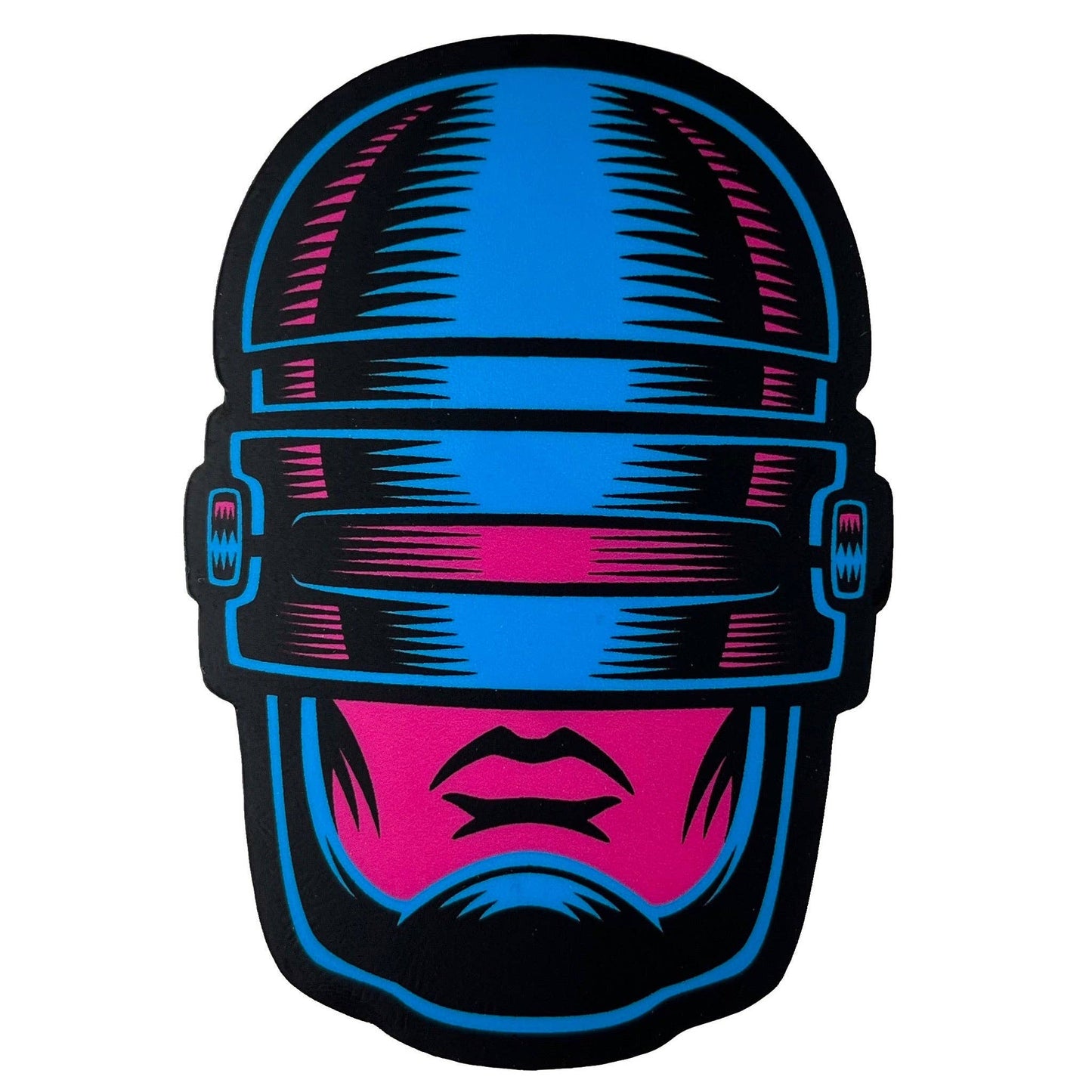 Monsterologist - RoboCop Head sticker