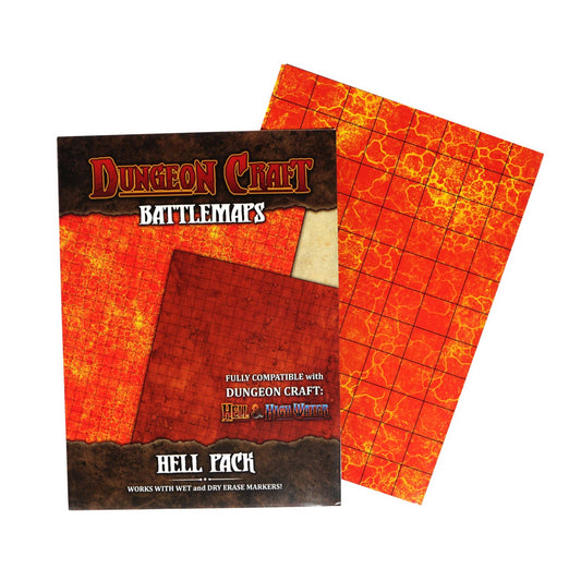 1985 Games - BattleMap: Hell RPG battle map for DnD