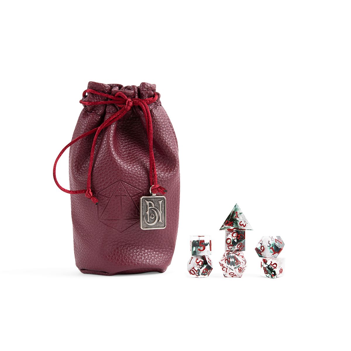 Bells Hells Dice Set + Bag