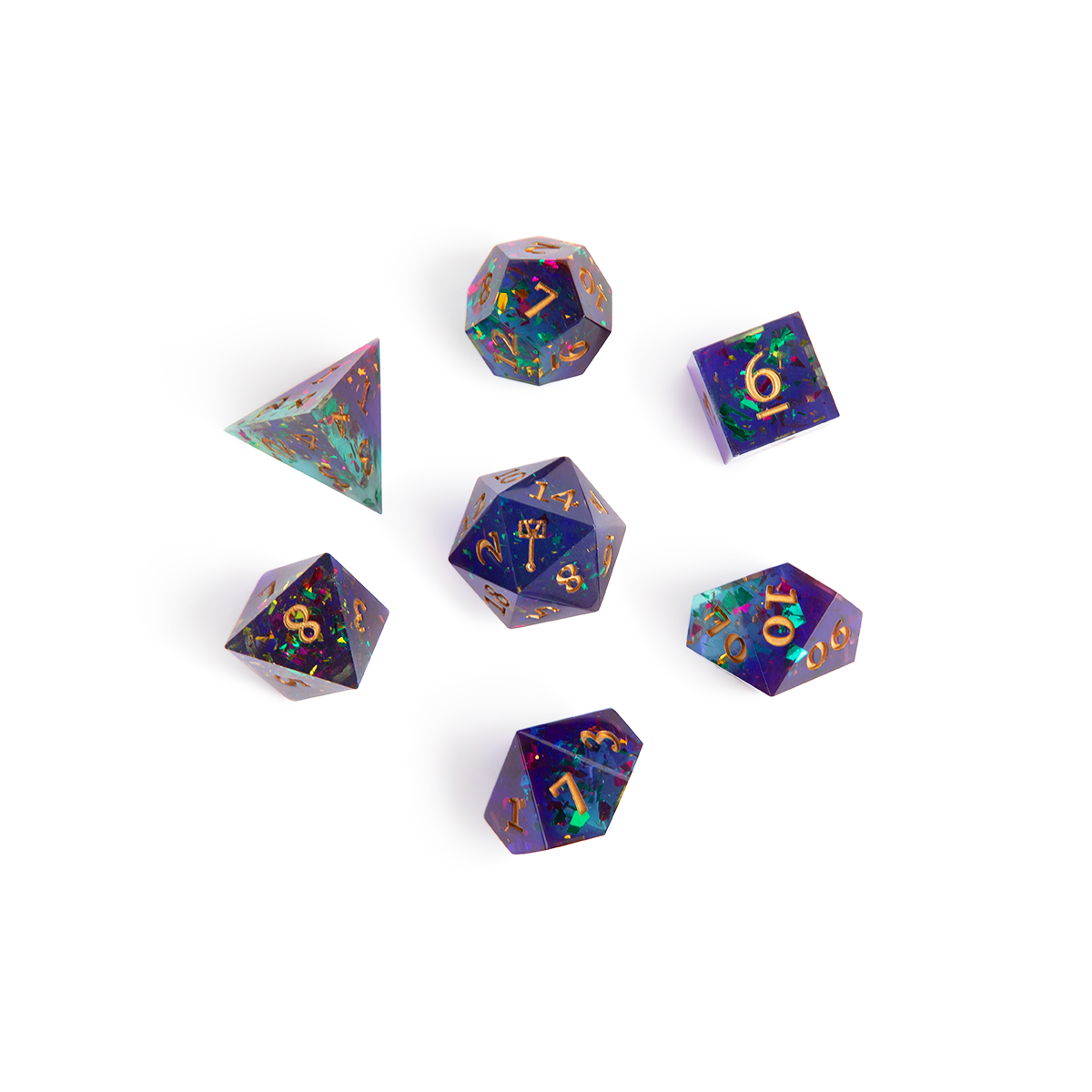 Bells Hells Dice Set + Bag