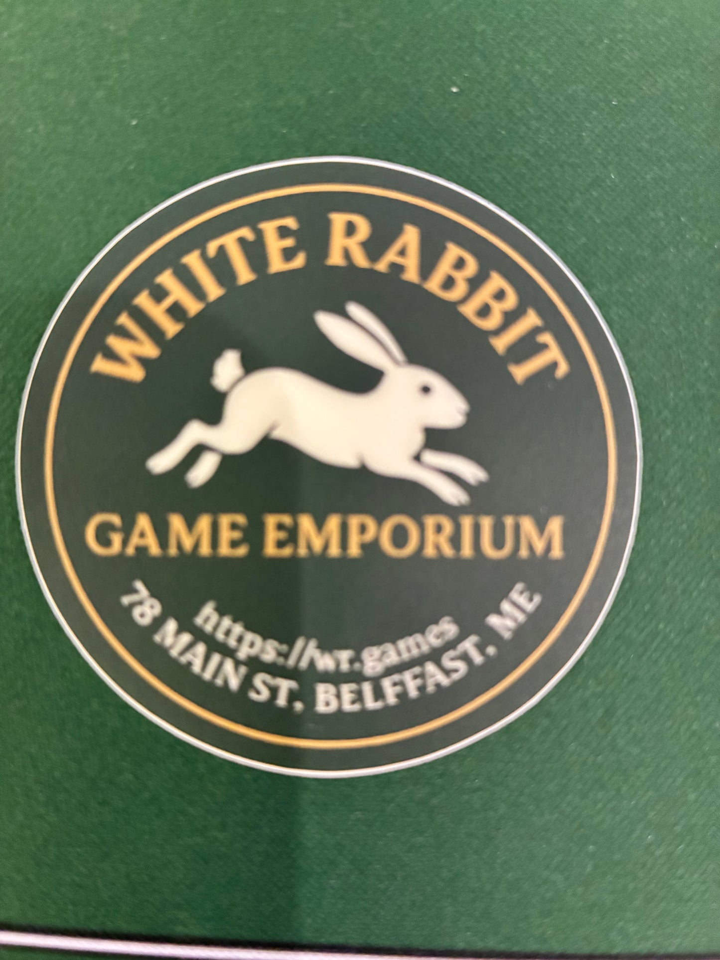 White Rabbit Sticker